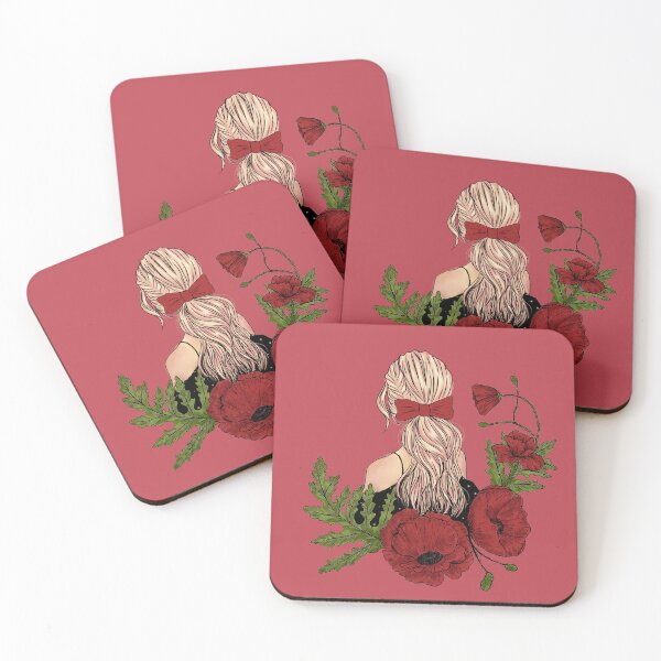 Item preview, Poppy Flower and Ponytail Girl designed and sold by Yell0whouse28.