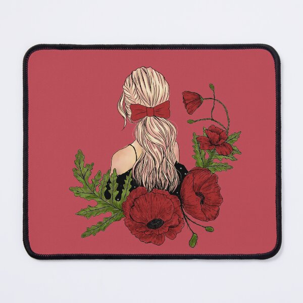 Item preview, Poppy Flower and Ponytail Girl designed and sold by Yell0whouse28.