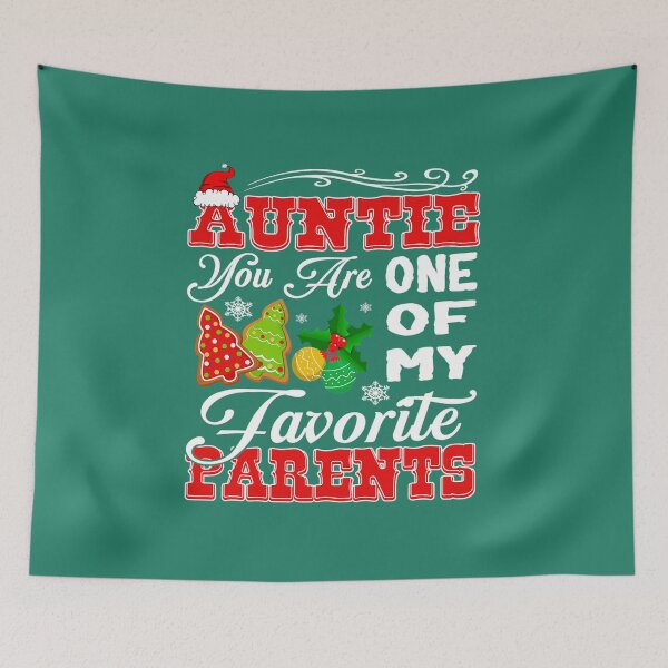 Item preview, Auntie One Of My Favorite Parents Christmas Ornaments Family designed and sold by BentleyHall.