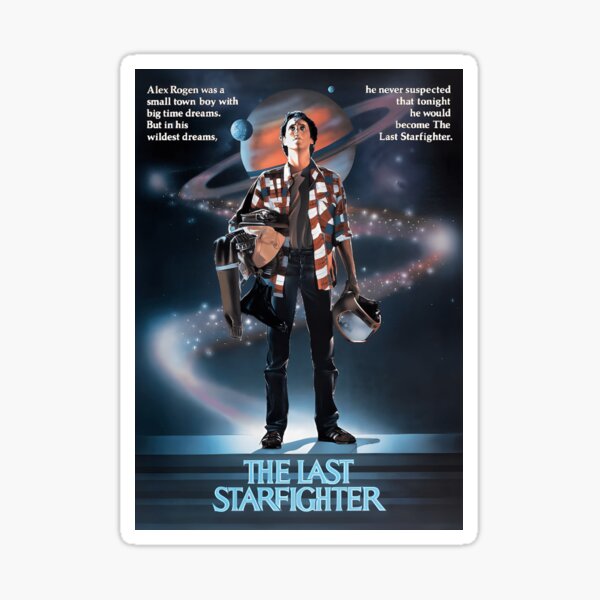 Item preview, 1984 THE LAST STARFIGHTER VINTAGE ACTION SCI-FI MOVIE STYLE designed and sold by ToniPohl.