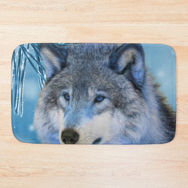 Item preview, Portrait of Snow wolf  designed and sold by The Love Quill.