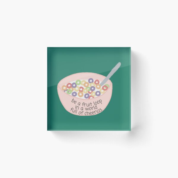 Item preview, Be a Froot Loop in A World of Cheerios designed and sold by BentleyHall.