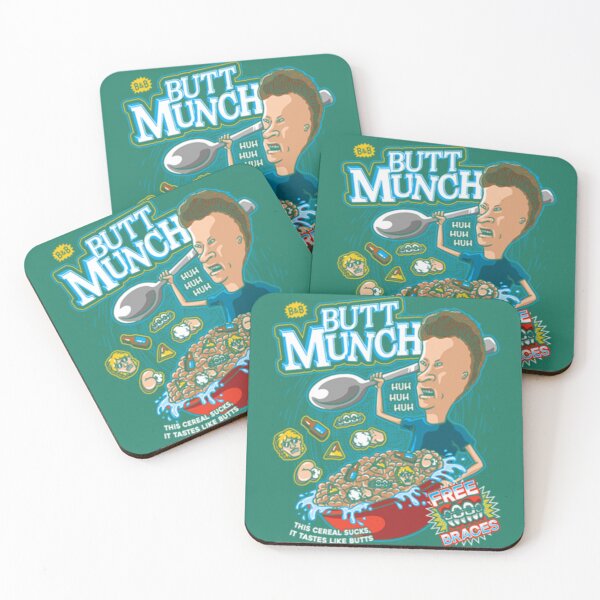 Item preview, Beavis and Butthead butt Munch Cereal T Shirt designed and sold by BentleyHall.