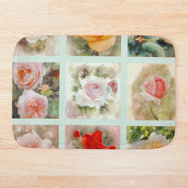 Item preview, Collage de rosas de acuarela designed and sold by Timstarstudio.