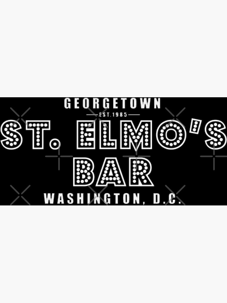 "Vintage St. Elmos Bar" Poster for Sale by FRStudio Redbubble