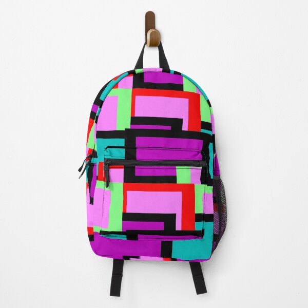 Item preview, geometric purple and aqua designed and sold by aquinavortex.