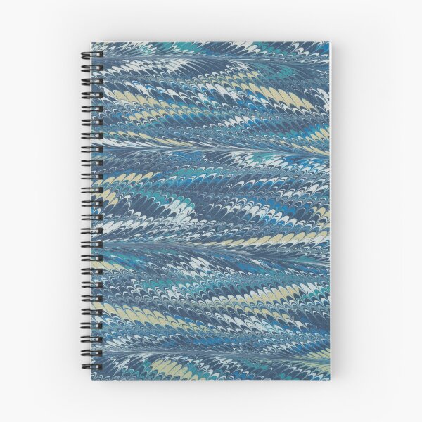Item preview, Sea blues marbling design designed and sold by coverinlove.