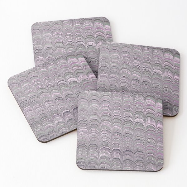 Item preview, Soft pastel purple and mauve marbling designed and sold by coverinlove.