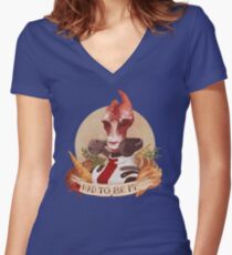 Had to be me Women's Fitted V-Neck T-Shirt