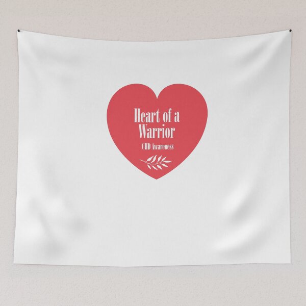 Item preview, Heart of a Warrior CHD Awareness  designed and sold by Seas Wanda.