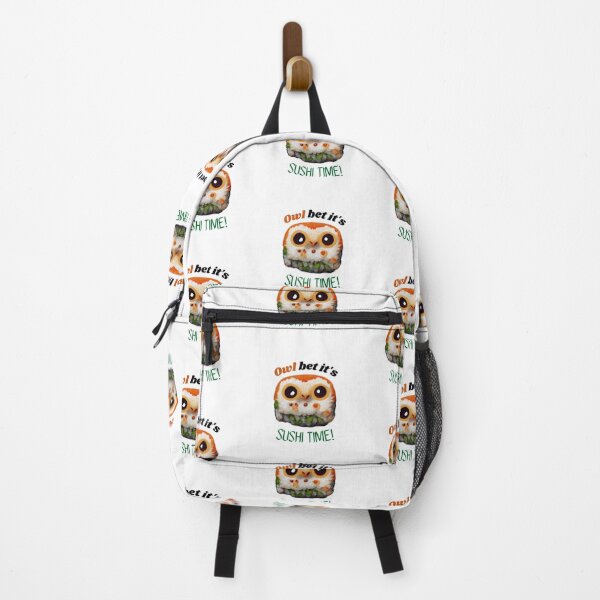 Item preview, Owl Bet it's Sushi Time! designed and sold by Paint-of-Heart.
