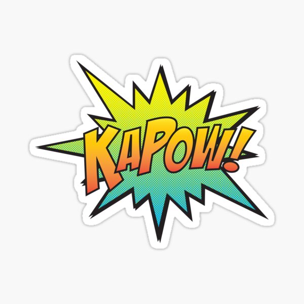 KAPOW! Sticker