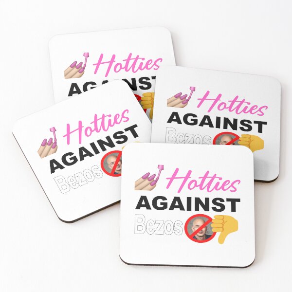 Item preview, Hotties Against Jeff Bezos - Anti Billionaires designed and sold by Picket Club.