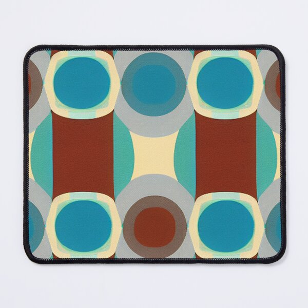 Item preview, Retro Mod Mid Century Circles designed and sold by pugmom4.