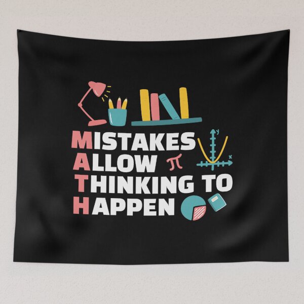 Item preview, mistakes allow thinking to happen math teacher for teachers tom schiesswald transparent designed and sold by heamroaida4.