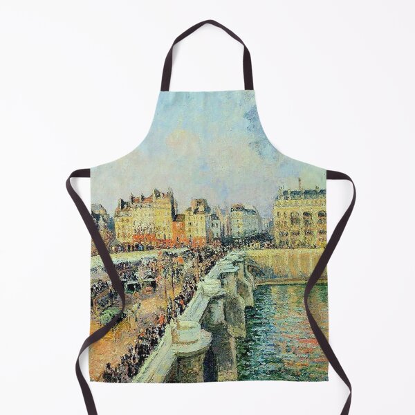 Item preview, The pont Neuf afternoon Sunlight Camille Pissarro designed and sold by OldTimeArt.