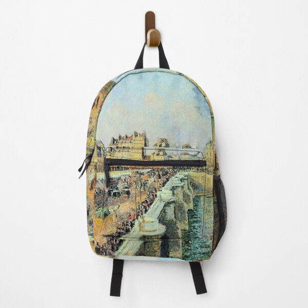 Item preview, The pont Neuf afternoon Sunlight Camille Pissarro designed and sold by OldTimeArt.