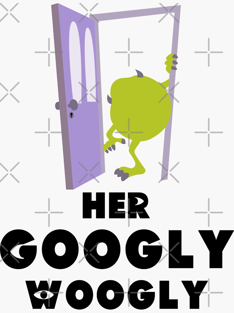 Discover Her Googly Woogly Sticker
