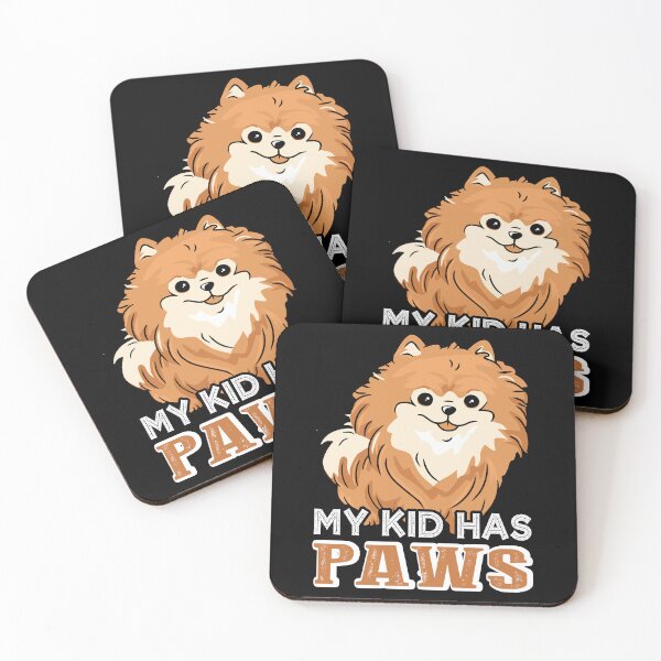 Item preview, My Kid Has Paws Pomeranian designed and sold by UnknownArtistt.