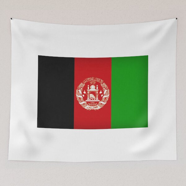 Item preview, Afghanistan Flag designed and sold by Taz-Clothing.