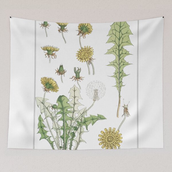 Item preview, Vintage Dandelion Illustration  designed and sold by artemisxluna89.