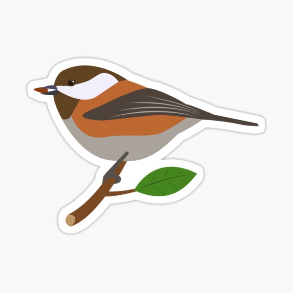 Item preview, Chestnut-Backed Chickadee designed and sold by SonOfAJeffer.