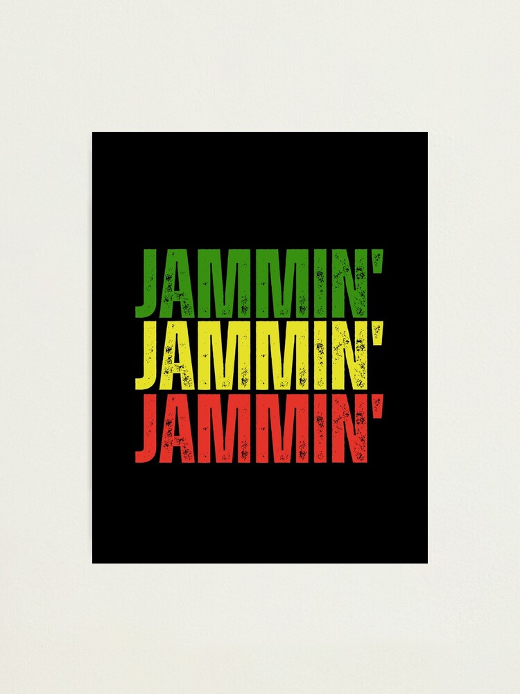 Bob Marley Poster Sepia Jammin' 11 x 14