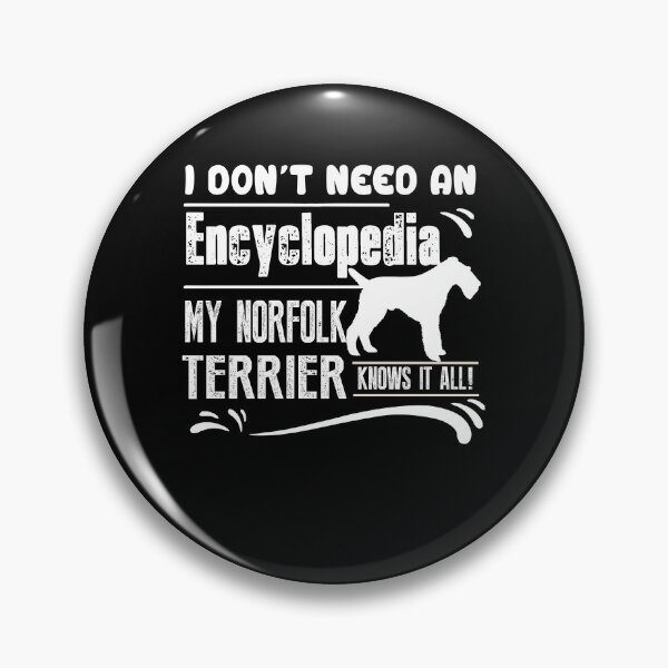 Item preview, My Norfolk Terrier Knows It All designed and sold by UnknownArtistt.