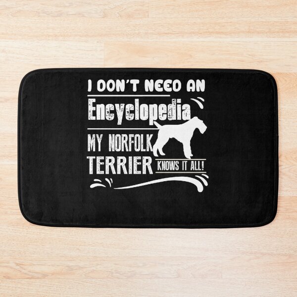 Item preview, My Norfolk Terrier Knows It All designed and sold by UnknownArtistt.