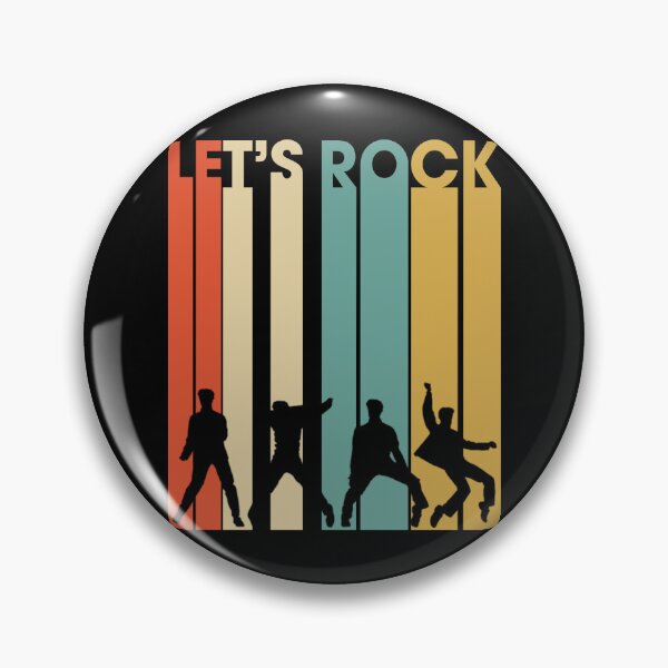 Item preview, Let's Rock Vintage Retro Perfect Gift For Fan designed and sold by CarmeYoung.