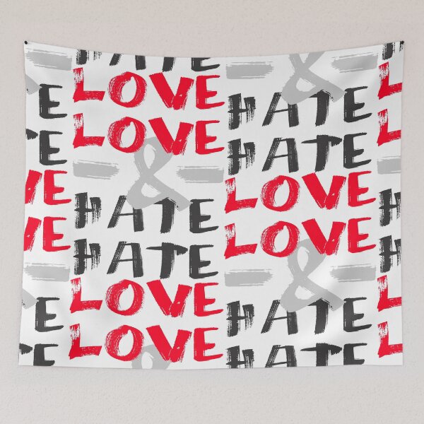 Item preview, LOVE LOVE! HATE HATE! designed and sold by fullyballed.