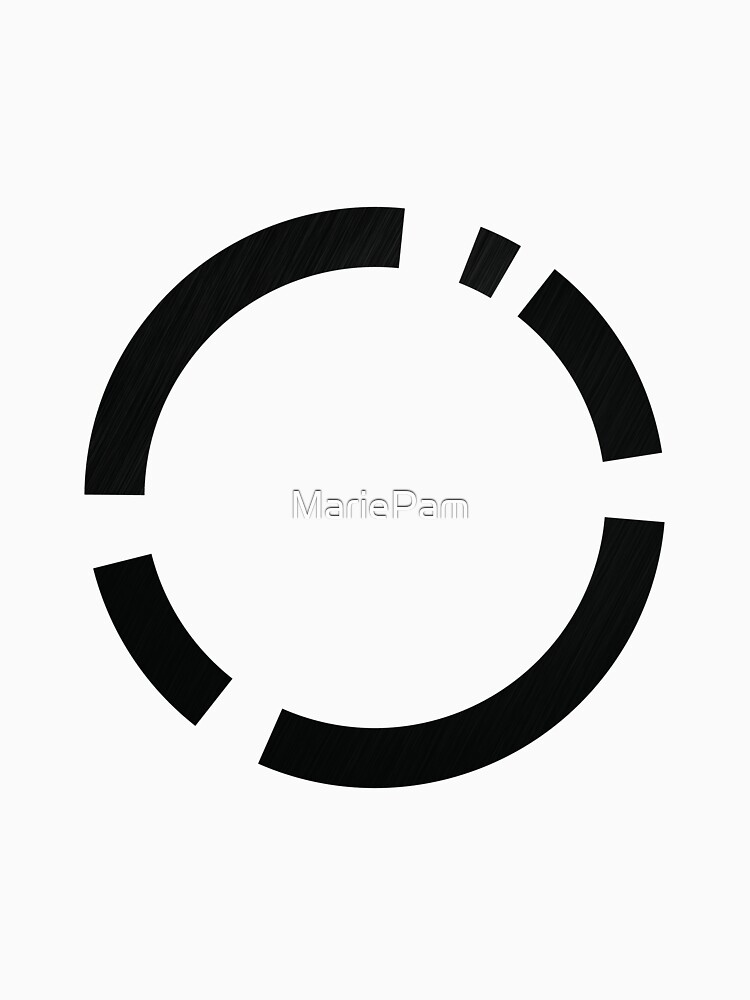 "Geometric Broken Circle" Classic TShirt by MariePam Redbubble