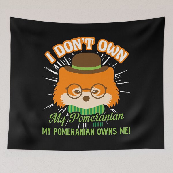 Item preview, My Pomeranian Owns Me designed and sold by UnknownArtistt.