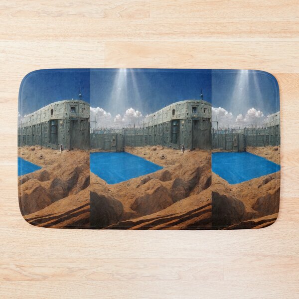 Item preview, Planet Warz - Lost Desertbone - Backyard Artificial Private Pool "Planet Hellcabone" designed and sold by Brazz Official.