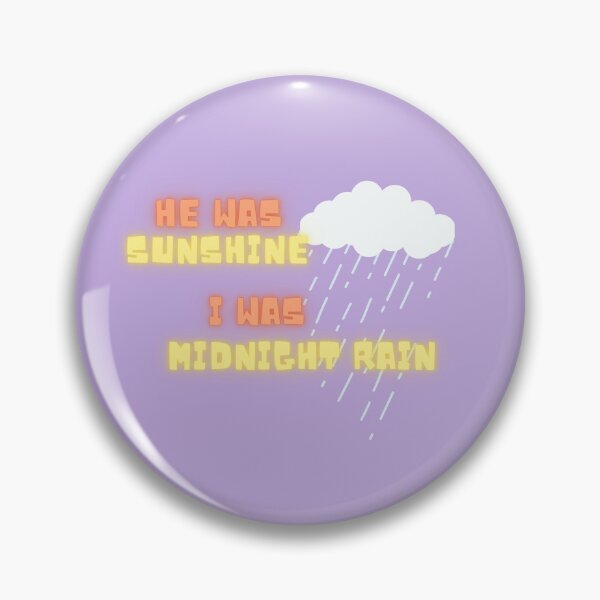 Item preview, Midnight Rain Lyrics Taylor Swit designed and sold by Keeley Curtis-Verdeja.