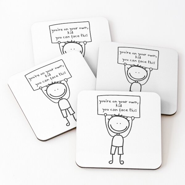 Item preview, You can face this / You're on your own kid  designed and sold by BloompodDesigns.