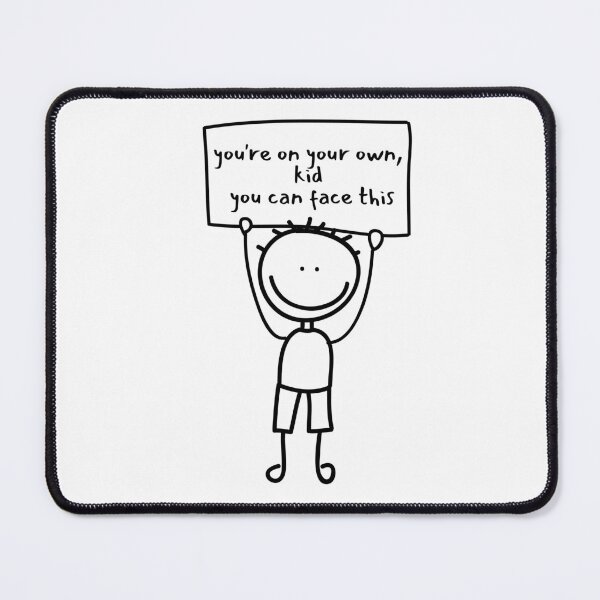 Item preview, You can face this / You're on your own kid  designed and sold by BloompodDesigns.