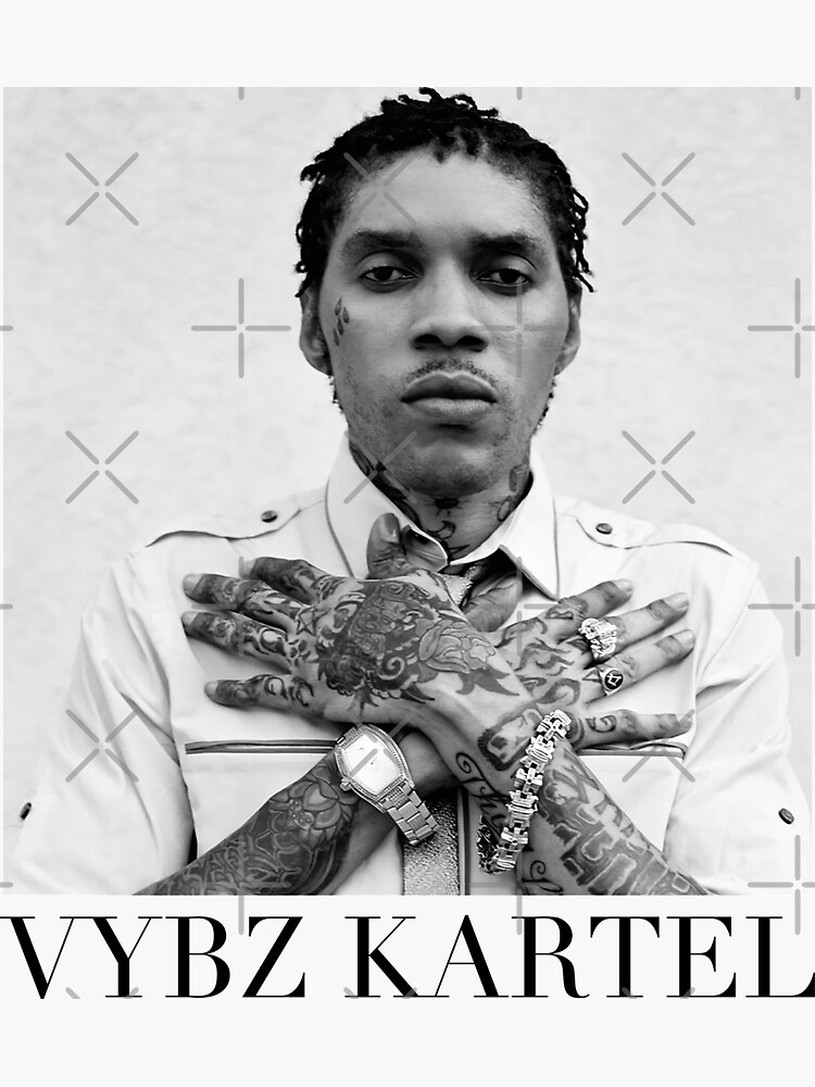 "Vybz Kartel" Sticker for Sale by OneWayOrAnother Redbubble