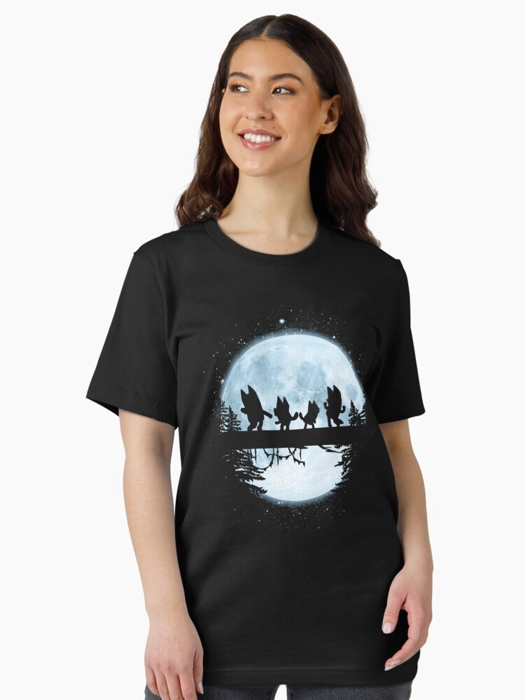 Thumbnail 2 of 7, Essential T-Shirt, Midnight Dancing - Blu designed and sold by Daren9a4455.