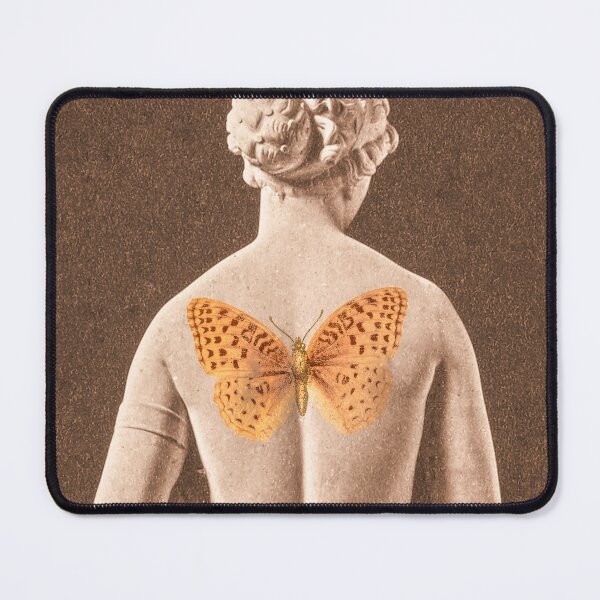 Artikelvorschau, Aphrodite-Statue und Schmetterling Tattoo - Vintage Poster entworfen und verkauft von TurnTheMoon.