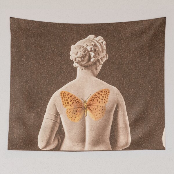 Artikelvorschau, Aphrodite-Statue und Schmetterling Tattoo - Vintage Poster entworfen und verkauft von TurnTheMoon.