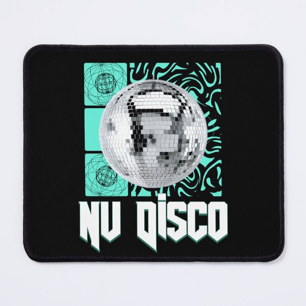 Item preview, NU DISCO - BALL (grid/blue) designed and sold by Discothreadz.