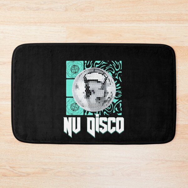 Item preview, NU DISCO - BALL (grid/blue) designed and sold by Discothreadz.