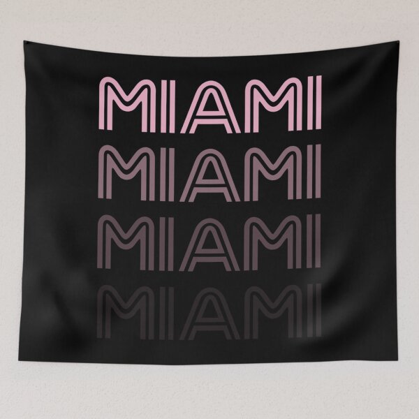 Item preview, Miami Soccer Retro Style Color Fade Futbol Club designed and sold by equabdashblanx.
