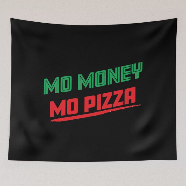 Item preview, mo money mo pizza funny food lover pun jacob zelazny transparent designed and sold by heamroaida4.
