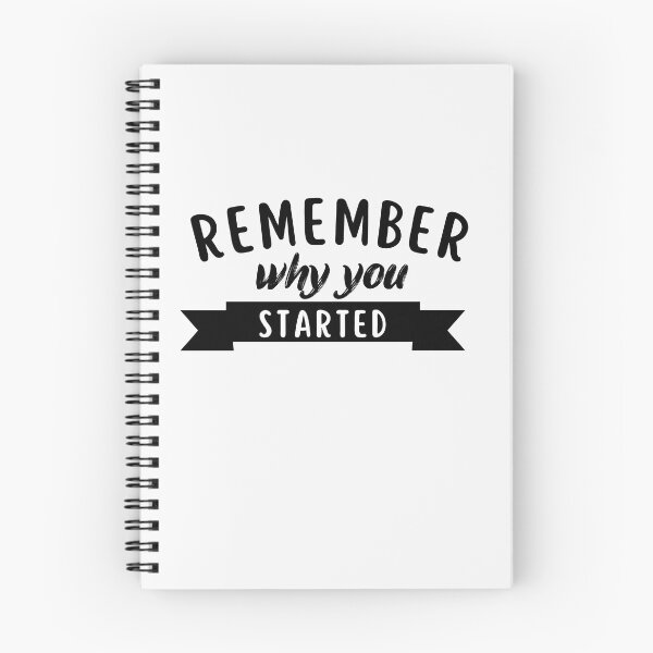 Item preview, Remember why you started designed and sold by CreacionsMeraki.