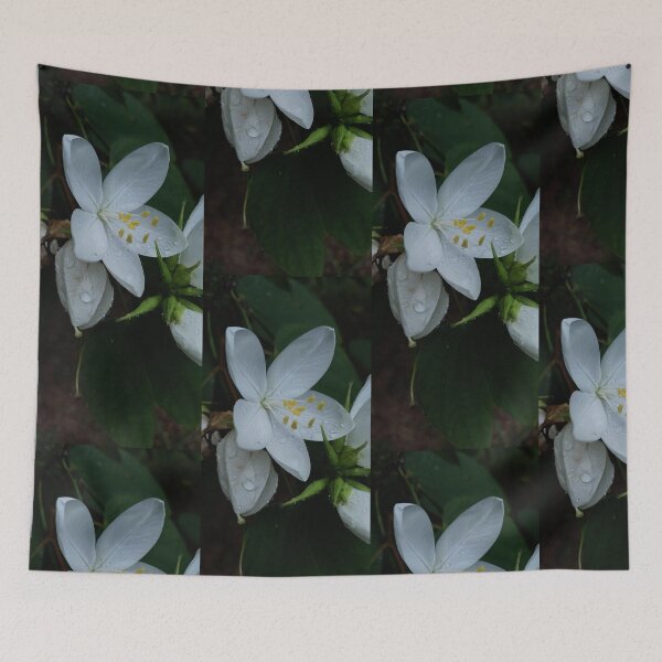 Item preview, white flower designed and sold by khaanju.