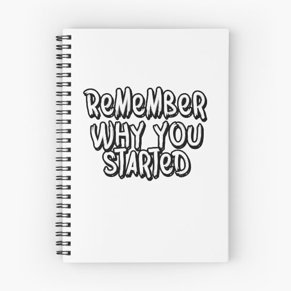 Item preview, Remember why you started designed and sold by CreacionsMeraki.