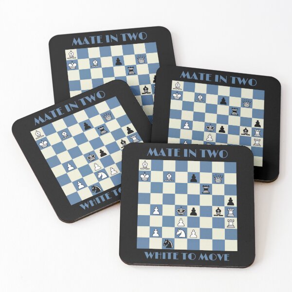 Item preview, Checkmate in two chess puzzle  designed and sold by neamyhoujim.