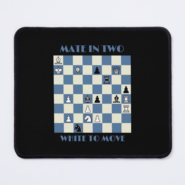 Item preview, Checkmate in two chess puzzle  designed and sold by neamyhoujim.